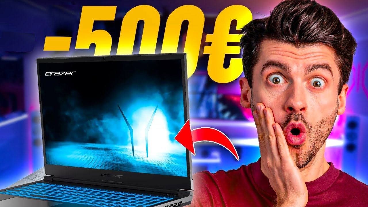 LE MEILLEUR PC PORTABLE GAMER AVEC UNE RTX 4060 ?? (MEDION ERAZER DEPUTY  P50) 