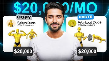 I Copied a $20,000/Month Faceless Channel Using AI (Full Course)