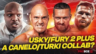 WE HAVE A DATE FOR USYK/FURY 2 PLUS IS CANELO WALKING AWAY FROM THE IBF AND TOWARDS TURKI ALALSHIKH?