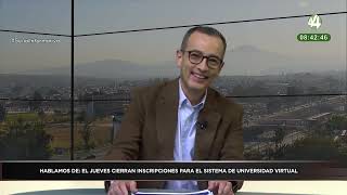 Carlos Iván Moreno Habla Sobre Las Carreras Disponibles En Udgvirtual Y El Cierre De Inscripciones