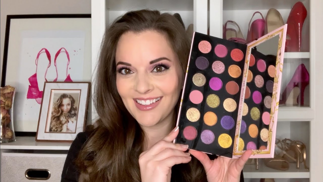 New! Pat McGrath Labs MTHRSHP Mega Celestial Divinity 18 Pan Eyeshadow Palette Review - Holiday 2020
