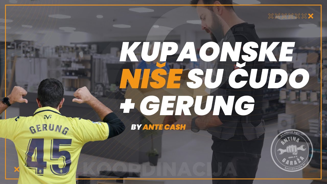 Što je gerung i kolika treba biti kupaonska niša?! [ANTINA GARAŽA 15]