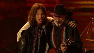 Willie Nelson & Steven Tyler - One Time Too Many & Once is Enough (Live at Farm Aid 25) chords