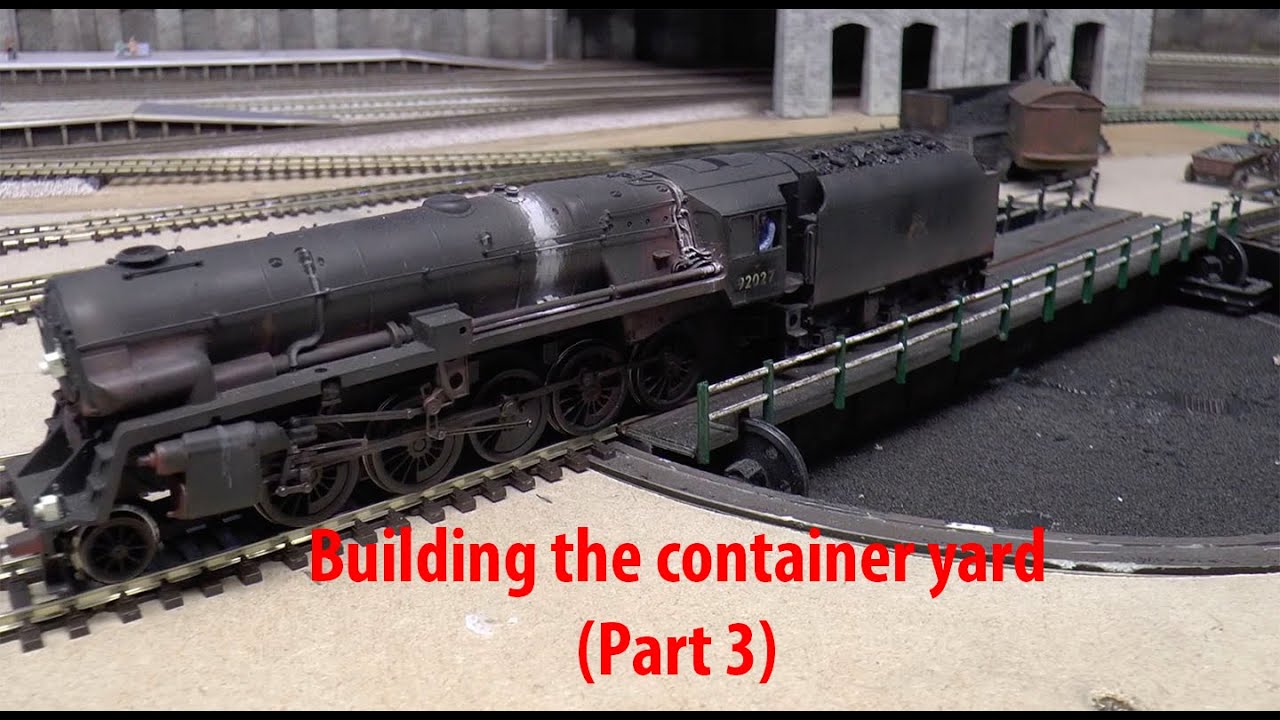 Building the container yard (Part 3) Sorry its so long!      19-01-2020