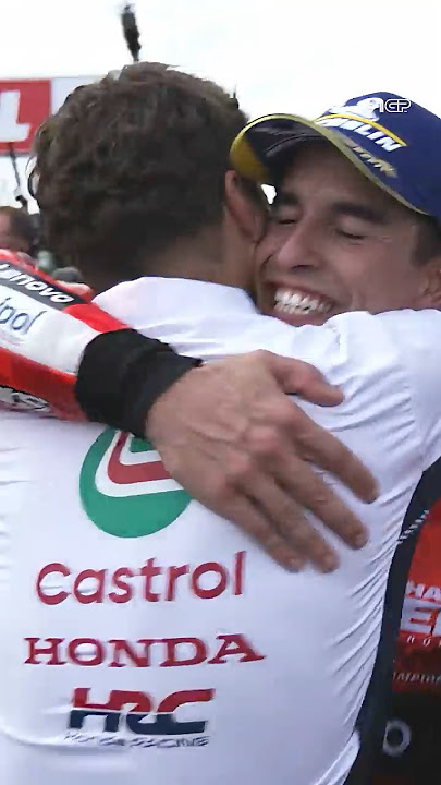 Honda congratulates Marc 🤝