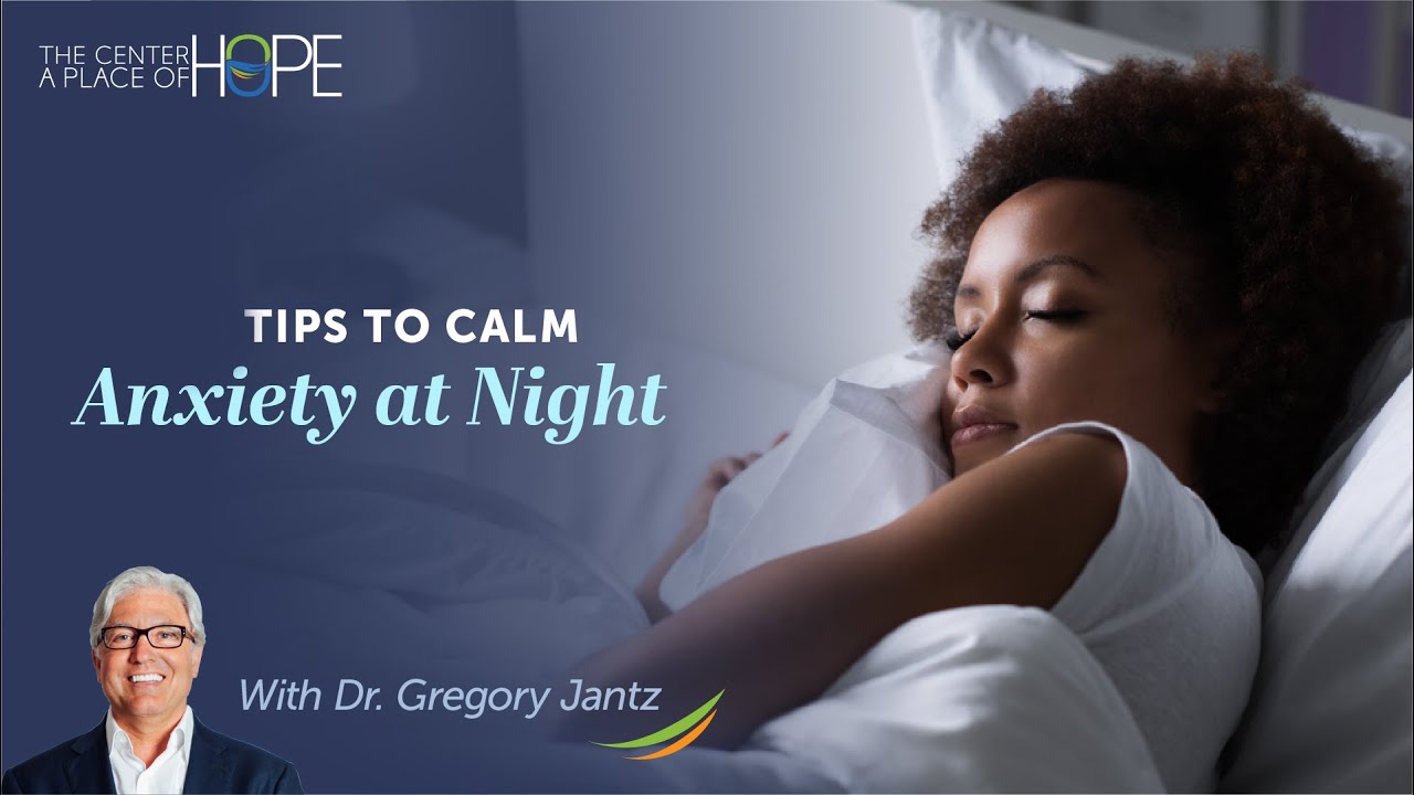 Tips to Calm Anxiety at Night and Sleep Better 🌙 - YouTube