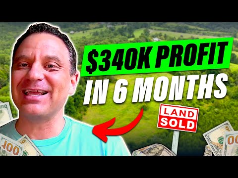 He's Building A $340,000 Land Flipping Business In ONLY 6 Months! (HERE'S HOW)