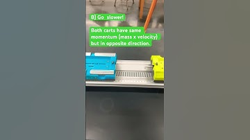 Cart Explosion! 💥#conservationofmomentum #physics
