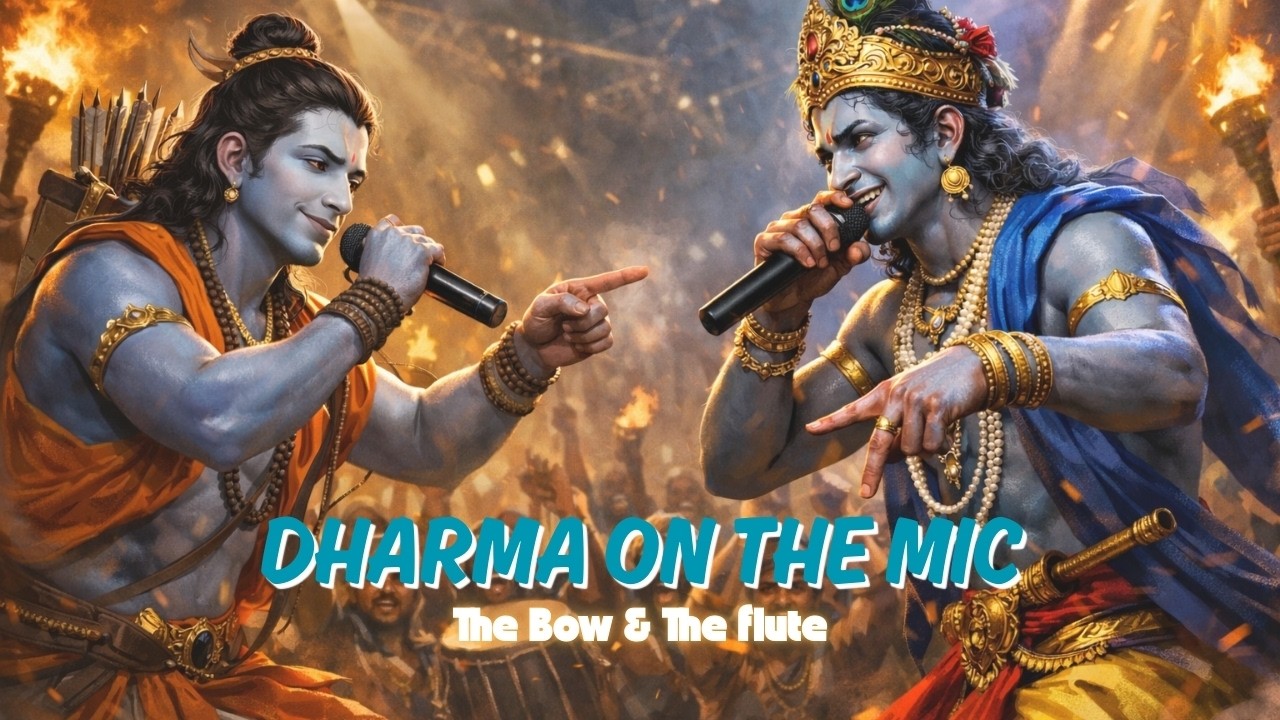 RAM vs KRISHNA: The Ultimate Dharma Rap Battle 🏹🔥🪈