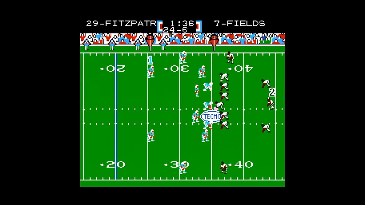 INCREDIBLE PICK 6!! Tecmo Super Bowl 