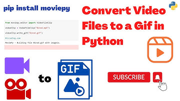 Day 75 : Convert Video Files to a Gif in Python