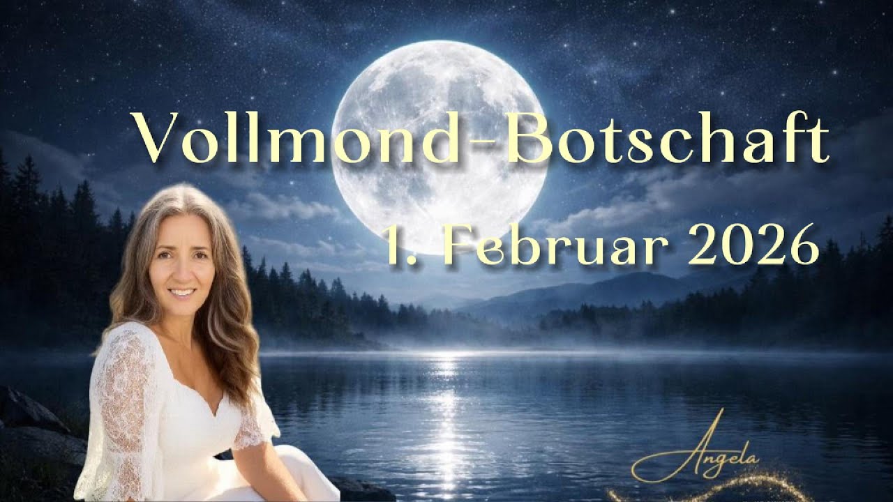 Vollmond-Botschaft · Wenn Selbstwert spürbar wird | 1. Februar 2026