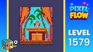 Celebrity Pixel Flow Level 1579 (Hard) Walkthrough Solution Wealth