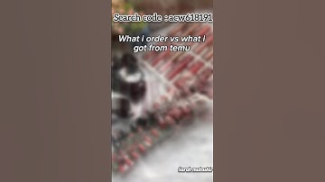What I ordered vs what I ordered #temufinds #ad