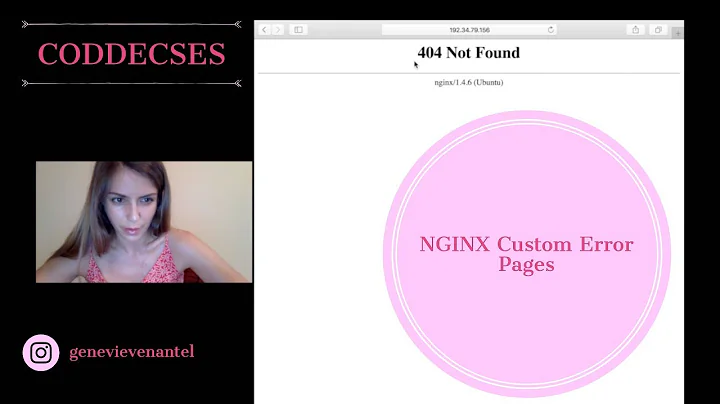 Custom 404 error page in nginx