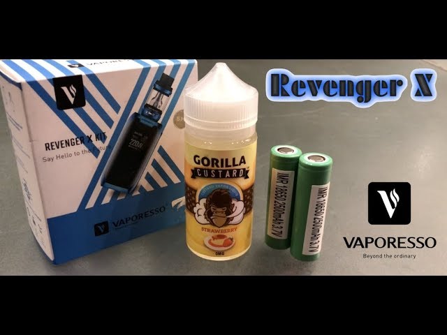 Vaporesso Revenger X + Kit build+battery