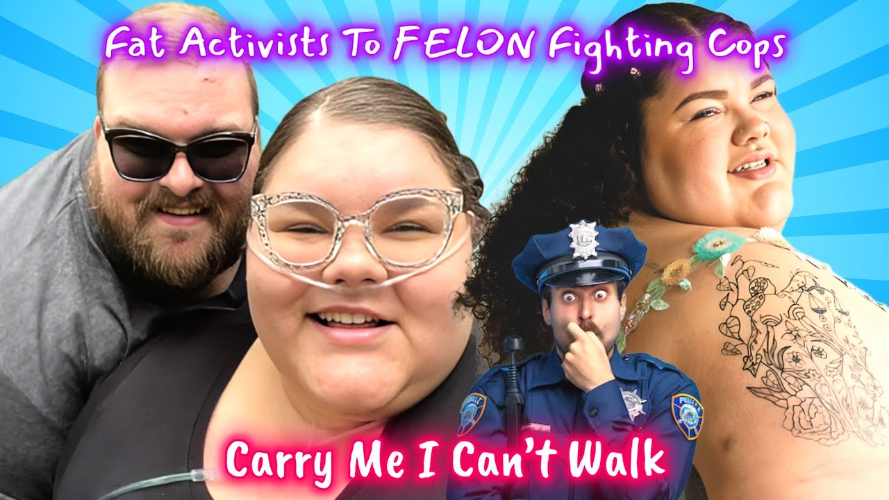 Jae Bae The 550 lb Fat Activist Gets Arrested And Makes Cops Carry Her Reaction