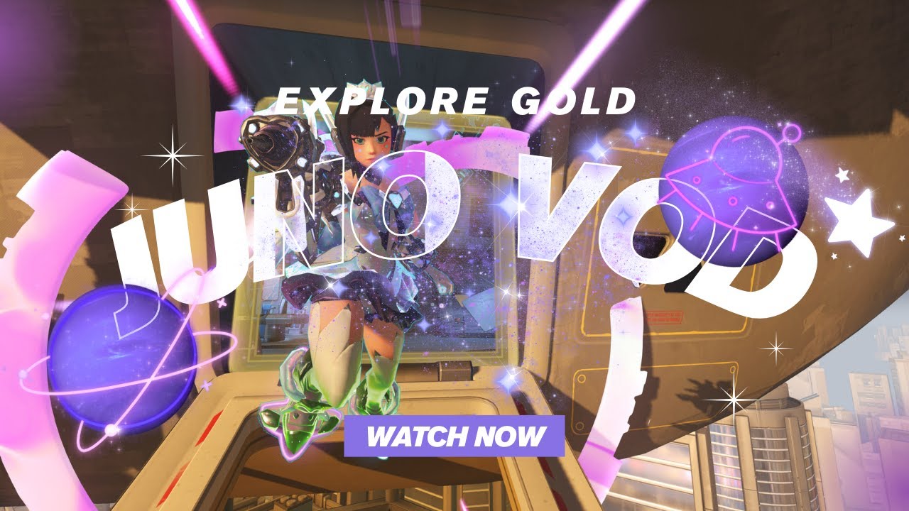 Exploring Gold with Juno in 5v5 | Overwatch 2 VOD Review