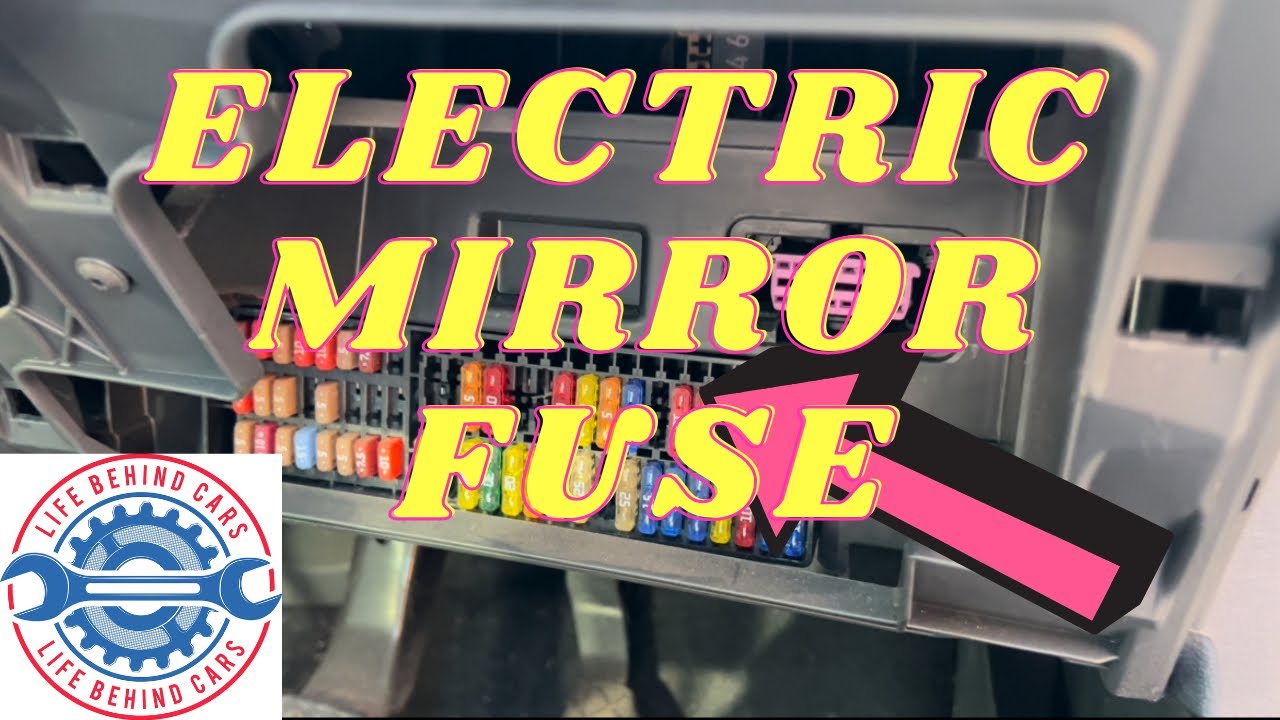Seat Petrol 20102015 Electric Mirror Fuse Location YouTube