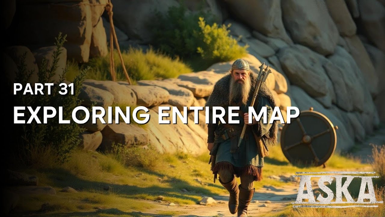 Island map revealed. Village survived Blood Moon | ASKA | Gameplay | PT ...