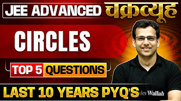 Circles: Toughest PYQs for IIT-JEE ADVANCED 2025 | Chakravyuh Series