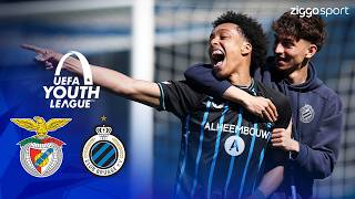 Wauw Fenomenale Goal Na Dribbel Van 60 Meter Benfica Vs Brugge Youth League 202526