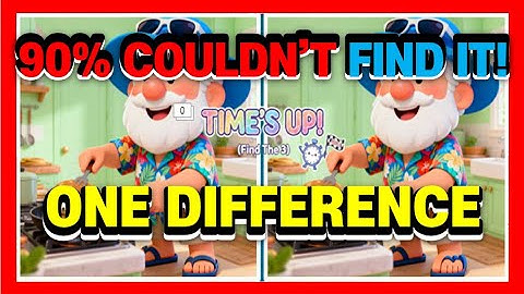 Find 3 of 5 Differences and You’re a Genius! 💡