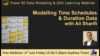 Webinar Power BI Data Modelling Time Schedules