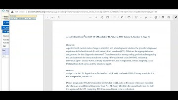 Using Nuance Clintegrity for the coding references