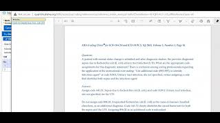 Using Nuance Clintegrity for the coding references