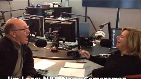 Julie Mason with Jim Long- NBC Cameraman on Sirius...