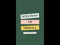 Selections of Ministry by Franklin Ferguson, Caring for the Saints.