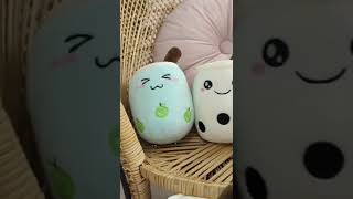 Aren't these Boba Plushies Brew-tea-ful? #boba #plushies #brew #tea #nomsdesigns
