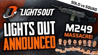HUGE LIGHTS OUT ANNOUNCEMENT - M249 Solo VS Squads - PUBG Mobile screenshot 5