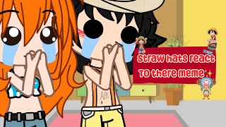 The straw hat's react to there meme || One piece