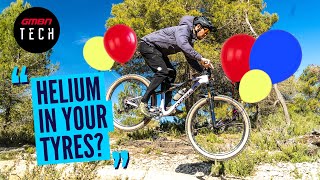 Does Putting Helium In Your Tyres Make Your Bike Lighter? | Ask GMBN Tech