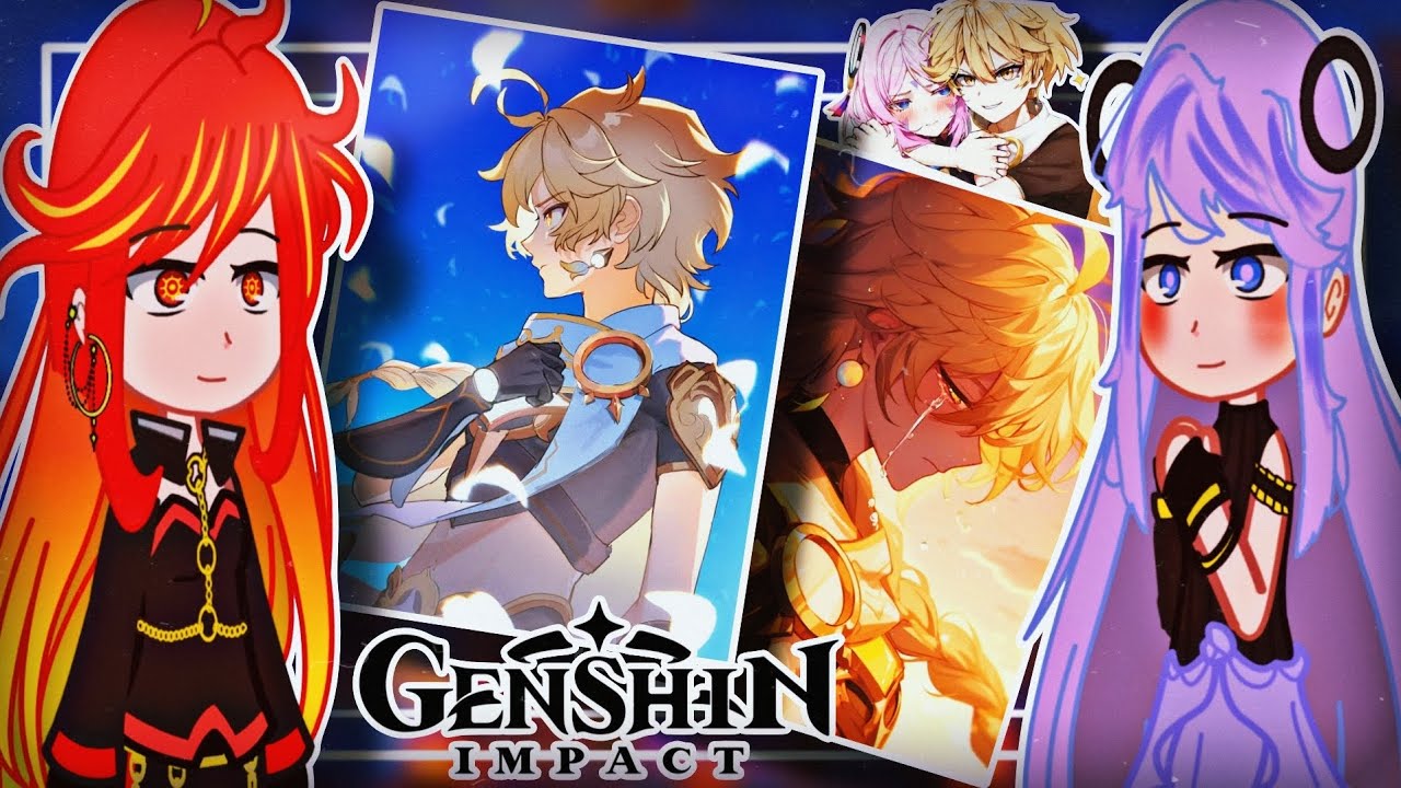 Natlan Characters React to Traveler/Aether || Genshin impact ||