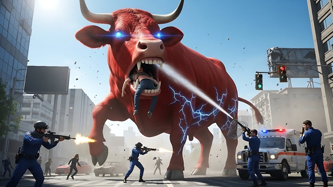 A Mysterious Stone Turned a Calm Village Into Chaos 😱 | Monster Cow Story