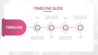 Powerpoint Timeline Slide Design Tutorial