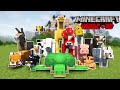 Jai fait un zoo en hardcore sur minecraft