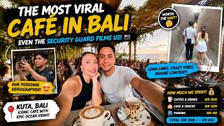 The MOST VIRAL Café in Bali (even the SECURITY GUARD films your content!) ☕📸🔥