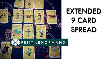 Lenormand Card Spread | Extended 9 Card Box Spread