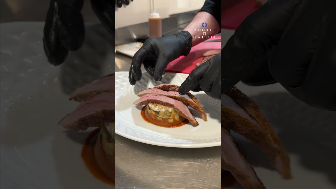 Así cocinan en el restaurante Los montes de Galicia
