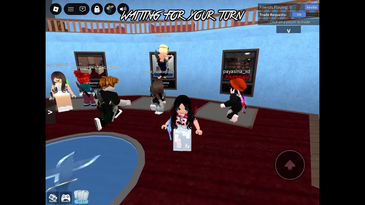 Playing mm2 as myself irl