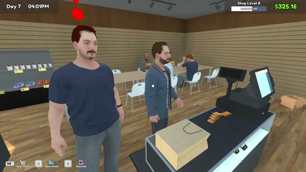 Card Shop Simulator! part 4 remodeling