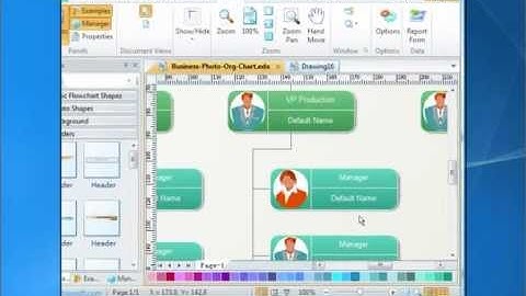 Distribute Shapes in EdrawMax