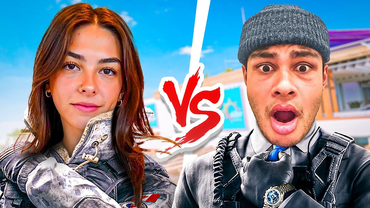 I 1v1'd The BEST Female Siege Player (INSANE)