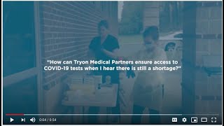 Tryon FAQs: How can you ensure access to COVID-19 tests?