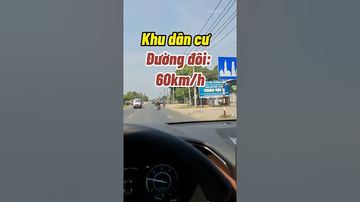 Tốc độ tối đa của xe ô tô