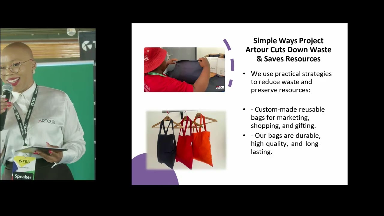 Sfeziwe Mkhabela – Unpacking her Sustainable Business Practices Workshop & Expo 